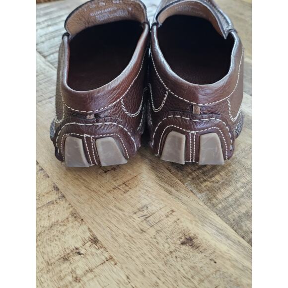 Steve Madden Men’s Dakota Leather Driving Moccasin Slip On Shoe Size 9 - Picture 9 of 9